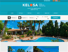 Tablet Screenshot of kelosa.com